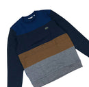 Lacoste Men's Crew Neck Colorblock Cotton Fleece Sweatshirt