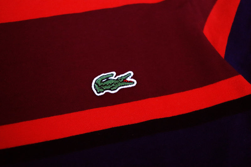 Lacoste Men's Crew Neck Cotton T-Shirt Red Gator