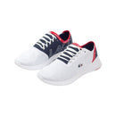 Lacoste Men's LT Fit Textile Sneakers White / Navy / Red