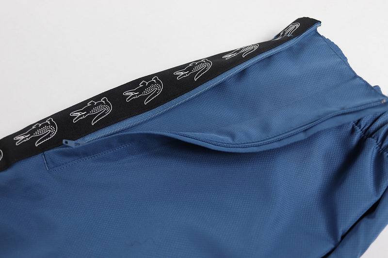 Lacoste Men's Sport Tennis Sweatpants Blue Zipper