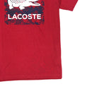 Lacoste Sport Oversized Croc Graphic T-Shirt Ladybug Red Waist