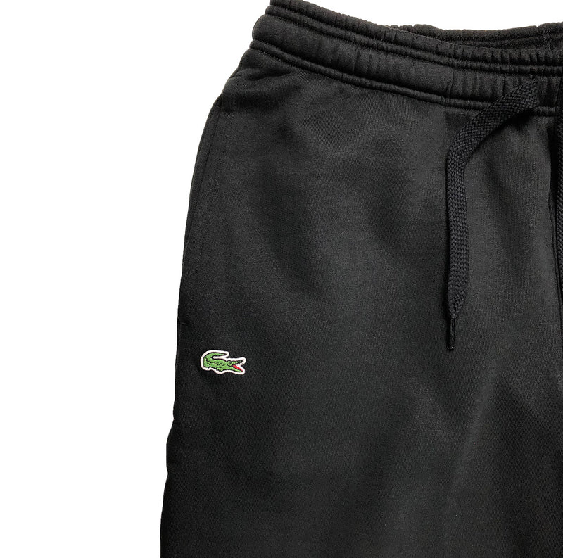 Lacoste Sport Tennis Fleece Track Pants Black Trademark