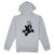 Lacoste Unisex Disney Mickey Embroidery Hooded Fleece Sweatshirt Silver Chine Back