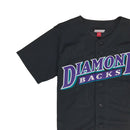 Mitchell & Ness Arizona Diamondbacks Randy Johnson Baseball Jersey Black Neckline