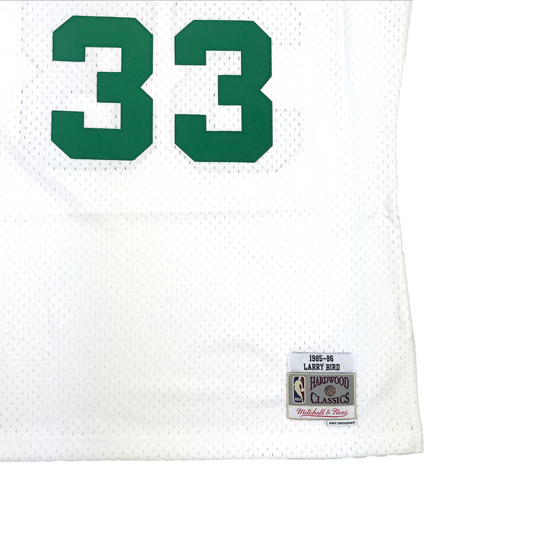 Mitchell & Ness Boston Celtics Larry Bird Swingman Jersey White Lower Right