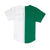 Mitchell & Ness Boston Celtics Split Baseball Jersey Green / White Back