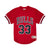 Mitchell & Ness Chicago Bulls Scottie Pippen Name & Number Mesh Crew Neck Red