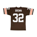 Mitchell & Ness Cleveland Browns Jim Brown Throwback Jersey Browns Back