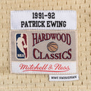 Mitchell & Ness New York Knicks Patrick Ewing Swingman Jersey Gold Trademark