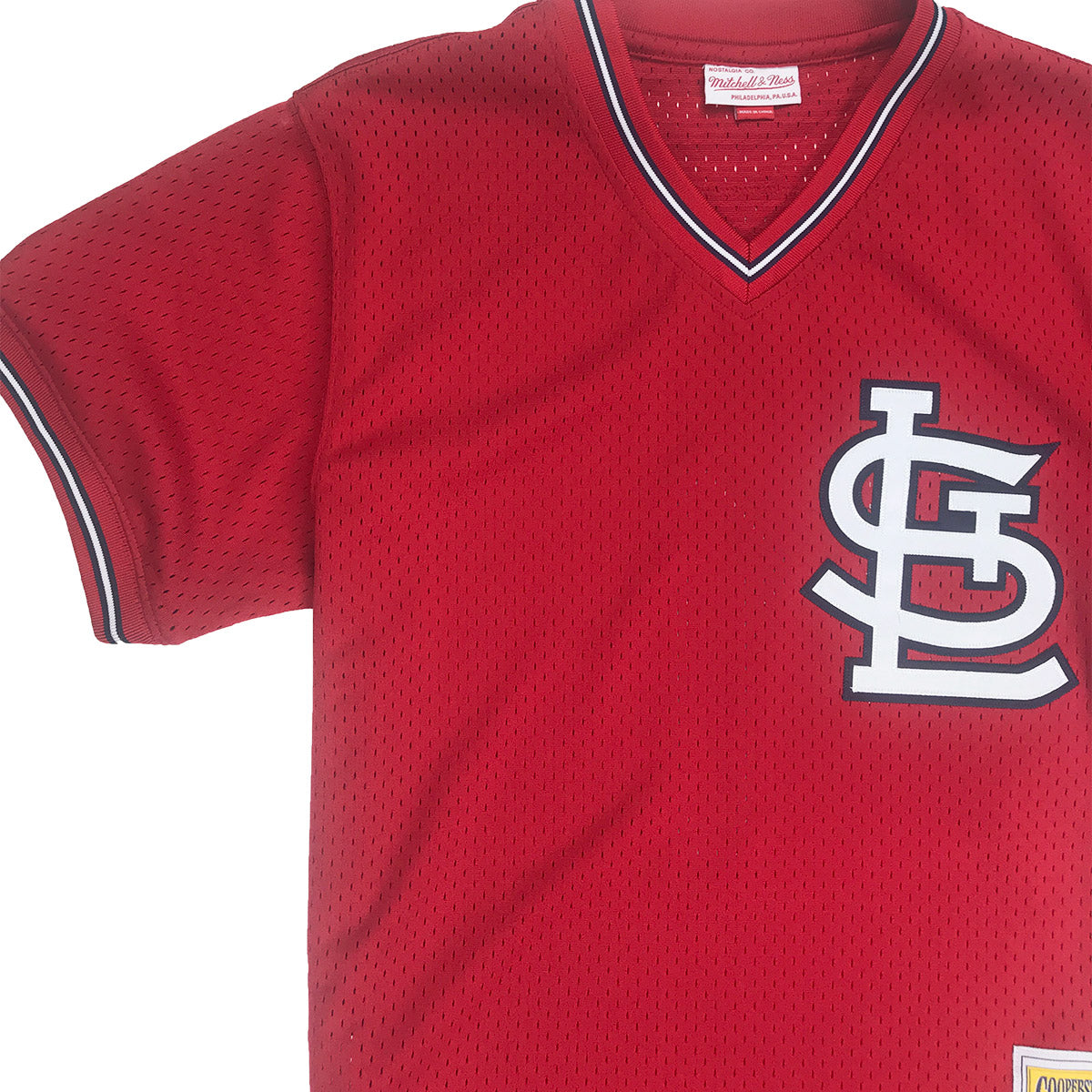 Mitchell & Ness Ozzie Smith St. Louis Cardinals Jersey BP Red