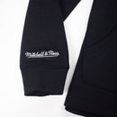 Mitchell & Ness San Antonio Spurs Pullover Hockey Fleece Hoodie Black & Grey Embroidered Mitchell & Ness