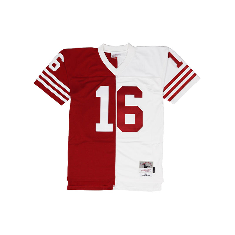 Mitchell & Ness San Francisco 49ers Joe Montana Throwback Jersey Red & White