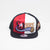 Mitchell & Ness Philadephia 76ers Division Mesh Snapback Hat Red / White Front