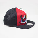 Mitchell & Ness Philadephia 76ers Division Mesh Snapback Hat Red / White