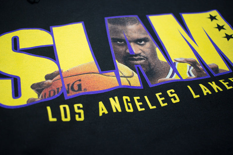 Mitchell & Ness SLAM Hoodie Shaquille O'Neal Black Slam Cover