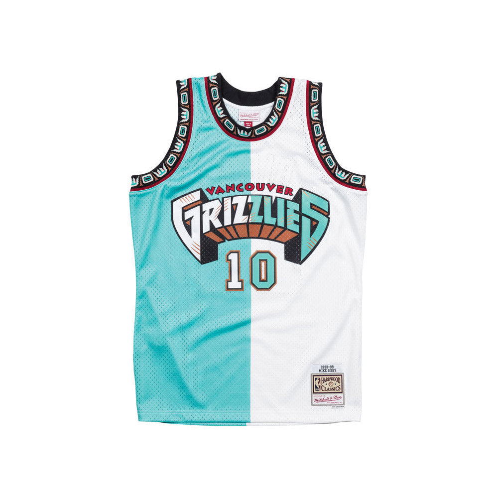 Mitchell & Ness Shirts | Mitchell & Ness Mike Bibby Vancouver Grizzlies Swingman Jersey Size Large | Color: Blue/Red | Size: L | Jisthrough's Closet