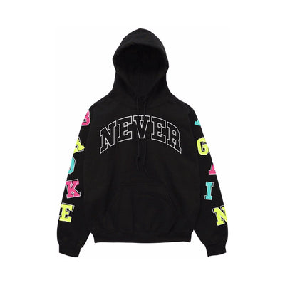 NBA Youngboy Letters Hoody Black