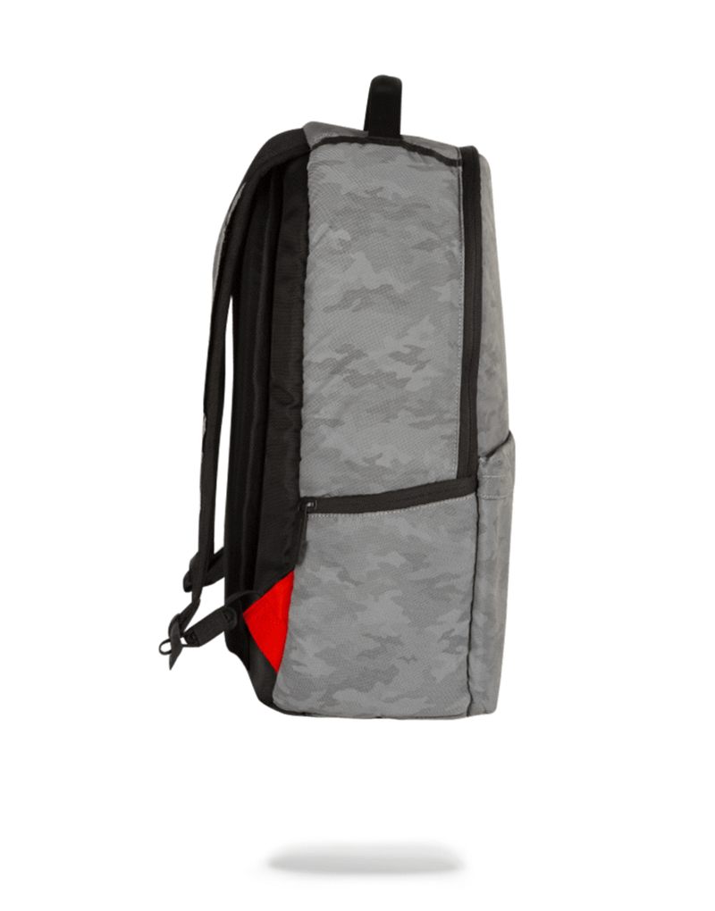 Sprayground 3M Transporter Backpack Grey Camo Side