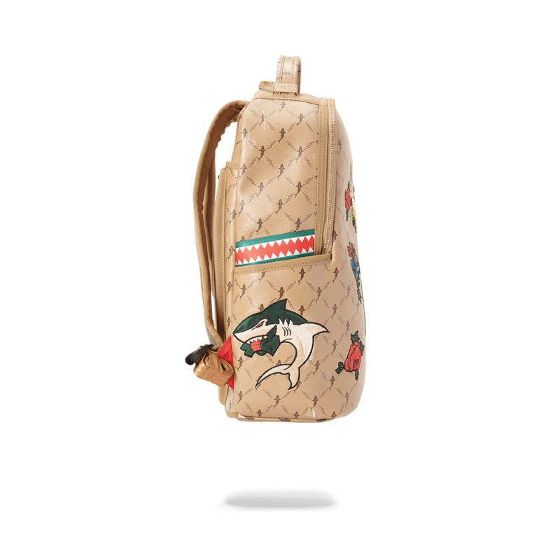 Sprayground Air Italia Backpack Tan Side