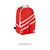 Sprayground All Day I Dream About Sprayground Backpack Red Angled