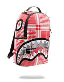 Sprayground Arabia Knit Shark Backpack Red