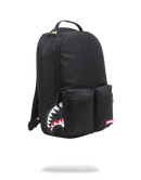 Sprayground Double Cargo Side Shark Backpack Black