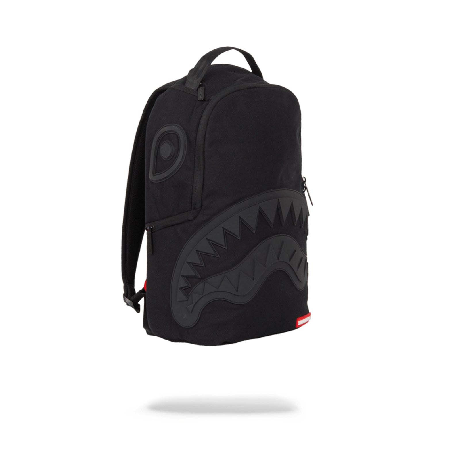 Sprayground Unisex Black Ghost Nubuck Shark Backpack