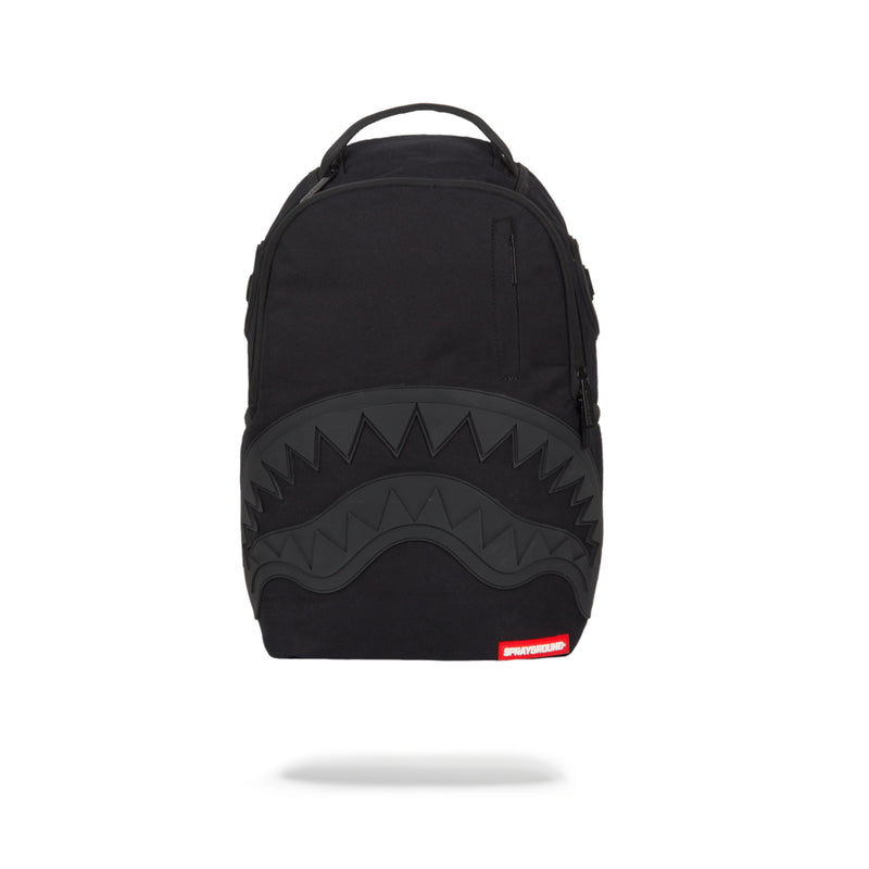 Sprayground Ghost Rubber Shark Backpack Black