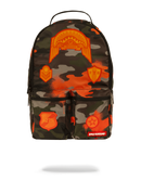 Sprayground Jacquees Army Cargo Backpack Camo Front