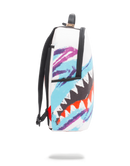 Sprayground Java Shark Backpack White Side
