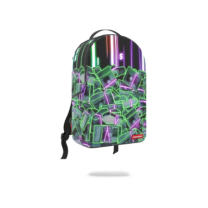 Sprayground Neon Money Backpack