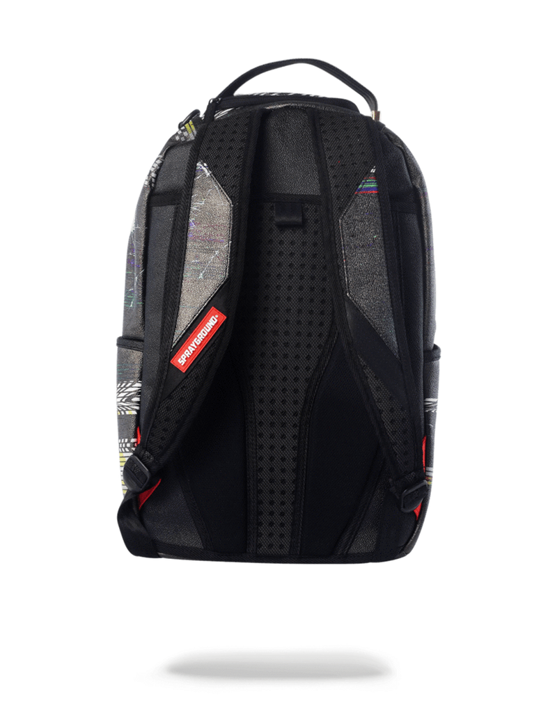 Sprayground Player #1 Backpack Black Back