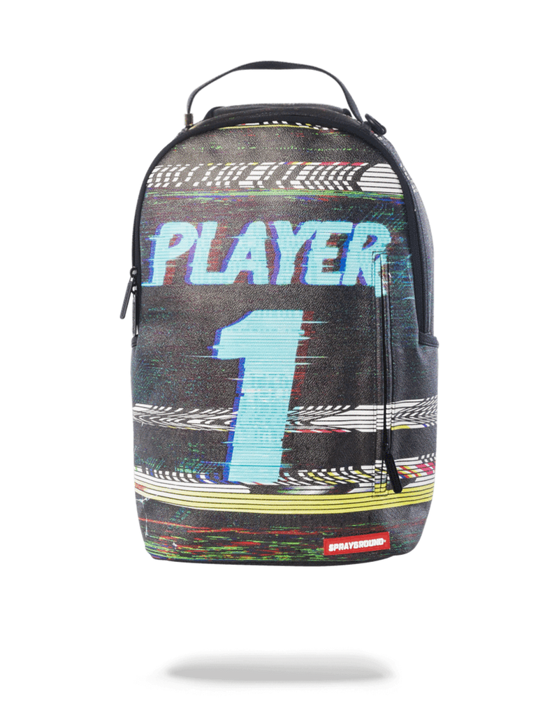 Sprayground Player #1 Backpack Black Front