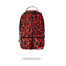 Sprayground Red Leopard Double Cargo Backpack