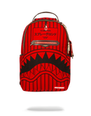 Sprayground Reverse Sharks In Paris Backpack Red Front