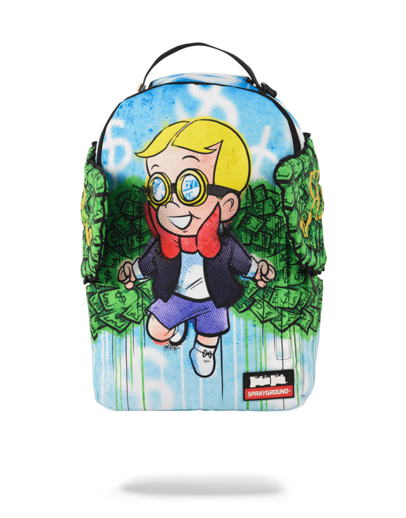 Sprayground Richie Rich Money Wings Backpack Front