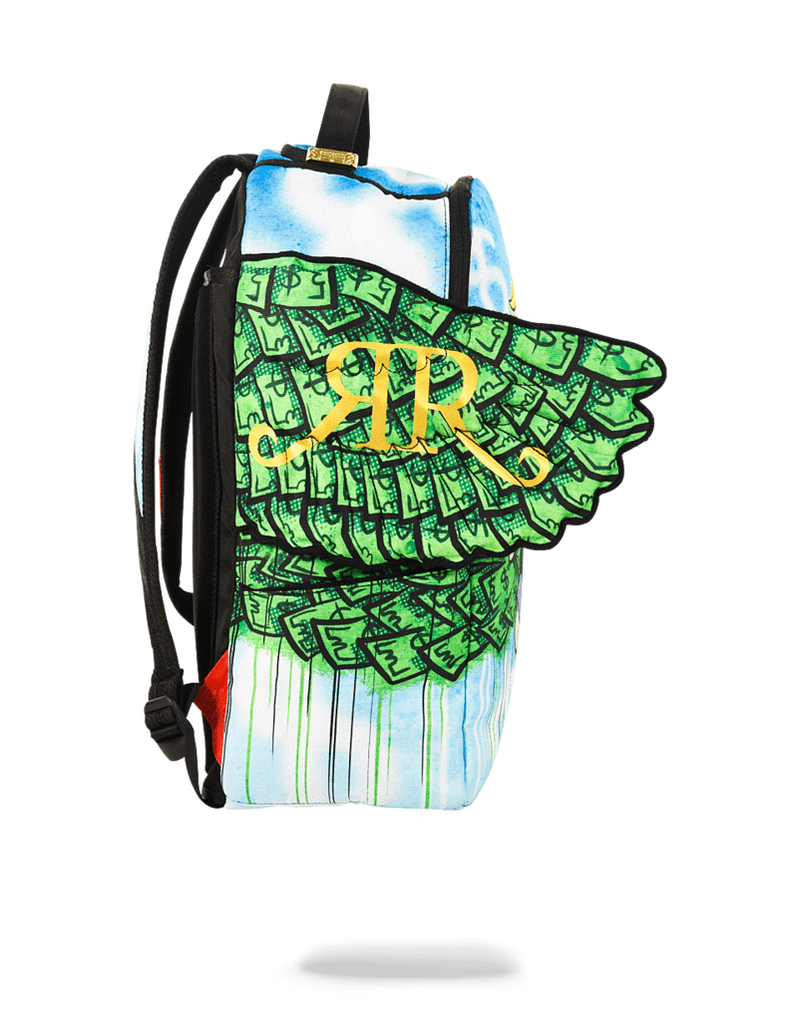 Sprayground Richie Rich Money Wings Backpack Side