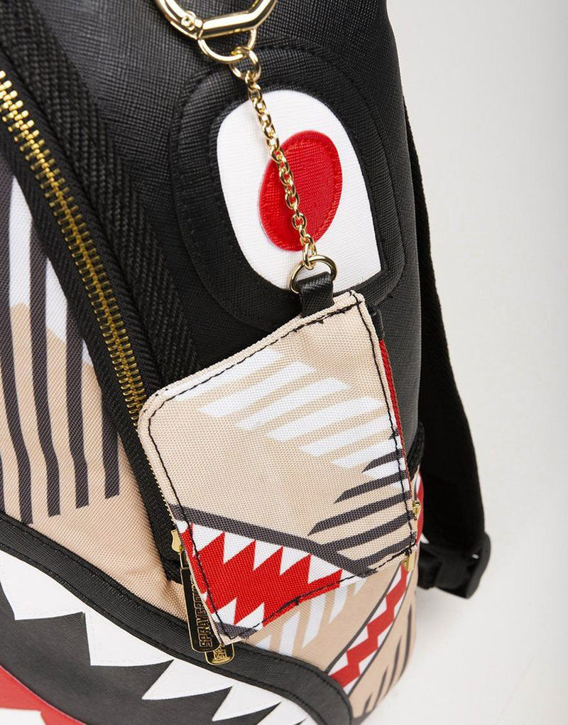 Sprayground Sharks In London Backpack Black Patch