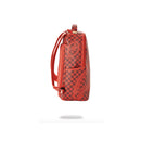 Sprayground Sharks In Paris Backpack Checkered Red Side