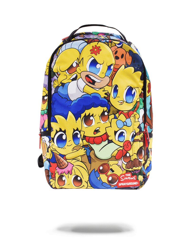 Sprayground Simpsons Anime Pileup Backpack Front