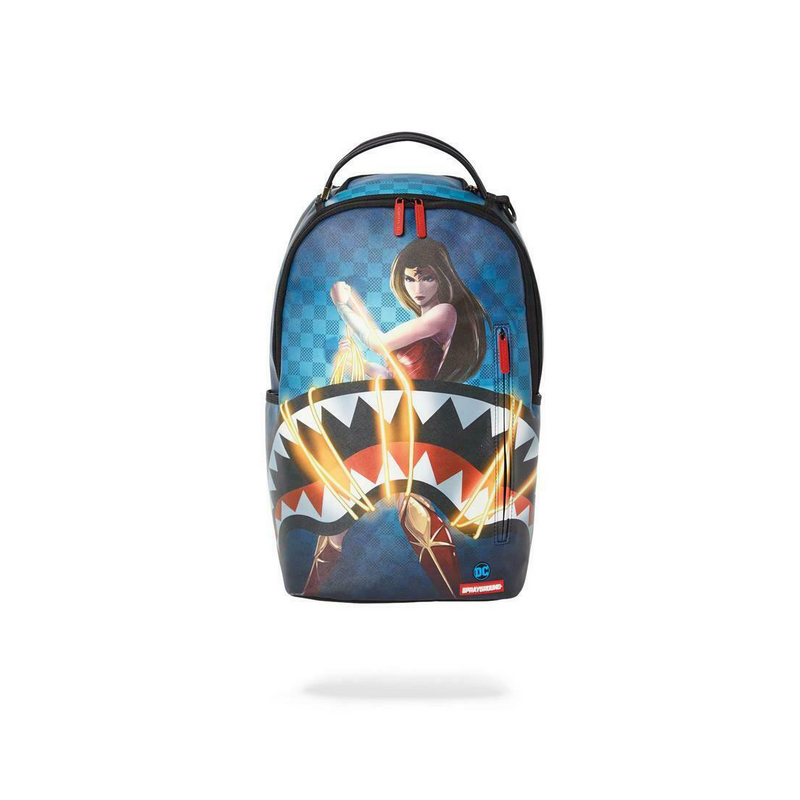 Sprayground Wonder Woman Lasso Shark Backpack