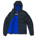 Superdry Men's Sport Puffer Jacket Black Opened