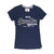 Superdry Vintage Logo Sequin Entry Tee Navy